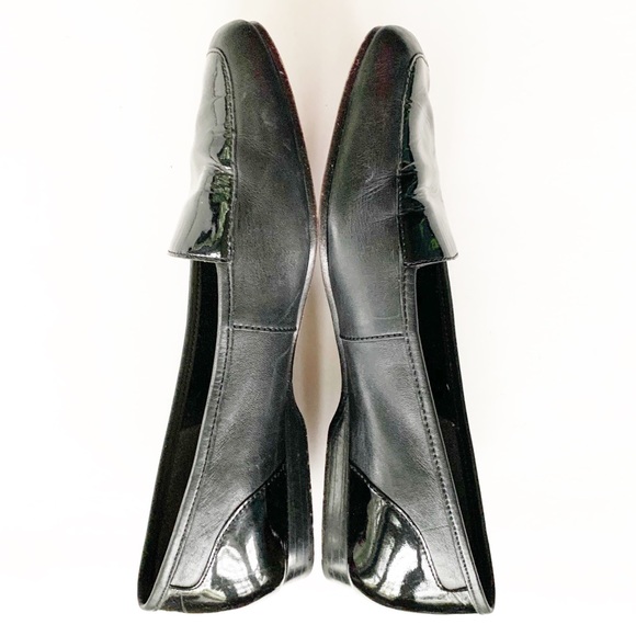 Enzo Angiolini Liberty Square Toed
Leather/Patent Leather Loafers Flats Size 6.5 - Picture 4 of 7
